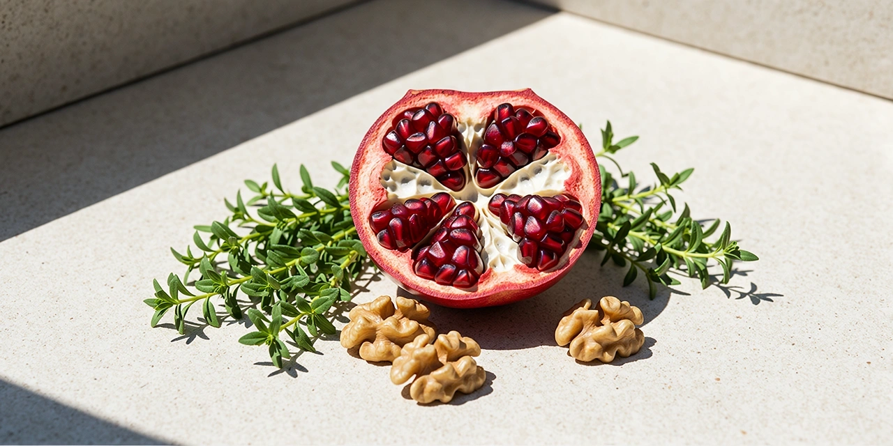 Frische Zutaten als Symbol für Vitalität